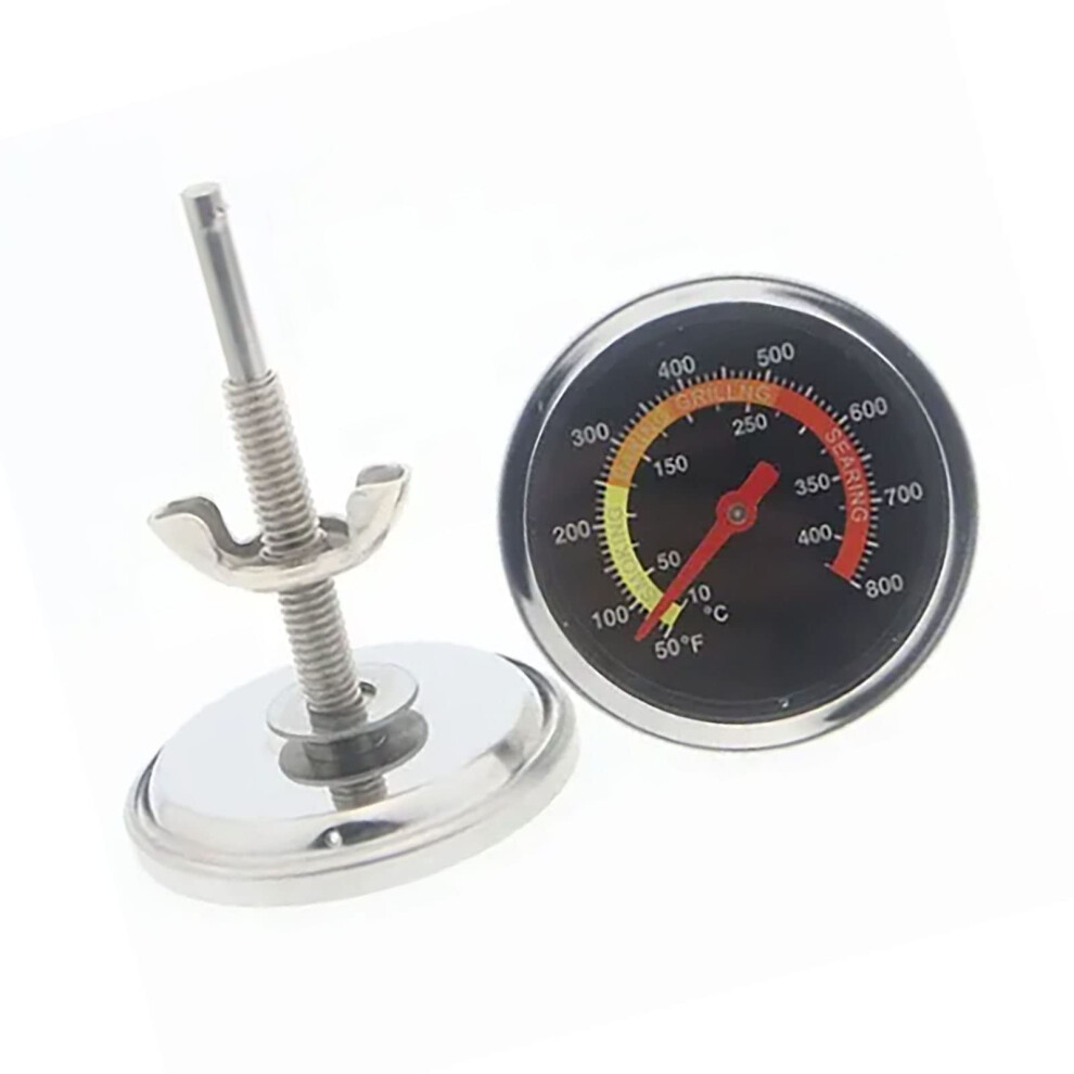 Oven Thermometer Pointer Thermometer 2-3/8 Inch Large Scale for BBQ Grill and Barbecue Cooking-image-OPC-PJR6S6G-NEW