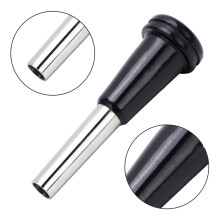 Performance-Grade Black Trumpet Mouthpiece Intermediate/Pro Music Accessory