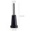 Performance-Grade Black Trumpet Mouthpiece Intermediate/Pro Music Accessory 12