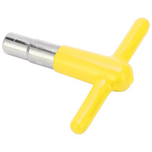 Drum T-Shaped Wrench Tuning Key Silicone Handle DT-08 Yellow