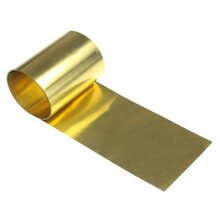 Brass Plate H62 Brass Sheet 0.4mm Thick 3000mm Long Copper Foil 10mm Wide for Metal Crafts and Fabrication