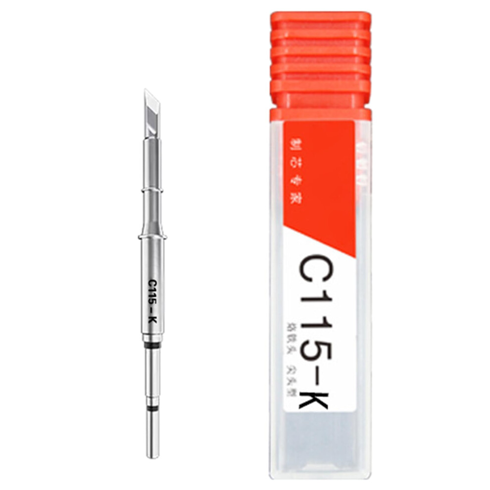 C115 C210 Soldering Iron Tip Replacement Head For Welding, Heating, Compatible With C115k Model 6482260773667