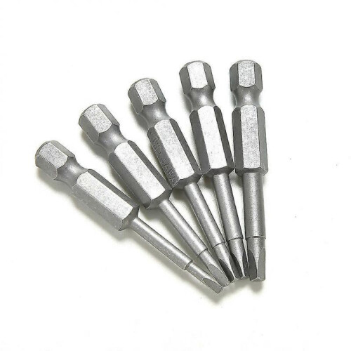 5 Pcs /set Magnetic Triangle Head Screwdriver Bits S2 Steel 1/4 Hex Shank 50mm 2