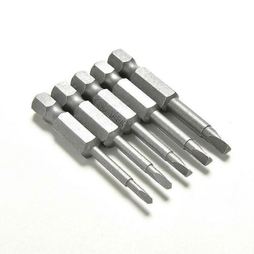 5 Pcs /set Magnetic Triangle Head Screwdriver Bits S2 Steel 1/4 Hex Shank 50mm 1