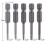 5 Pcs /set Magnetic Triangle Head Screwdriver Bits S2 Steel 1/4 Hex Shank 50mm 1