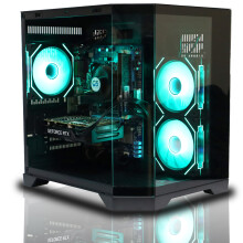 Gaming PC AMD Ryzen 5 5500GT 32GB DDR4 2TB M.2 6GB RTX 3050 Wins 11