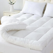 Hotel Quality Extra Thick Mattress Topper 4 Inches / 10cm Size: Double