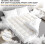 Hotel Quality Extra Thick Mattress Topper 4 Inches / 10cm Size: Double 6