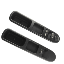 (2pcs)6554QC  Driver Side  Passenger Side Electric Power Window Control Switch for Peugeot 207 2007-2015