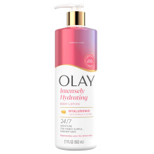 Olay Body Lotion Voedend & Hydraterend voor Vrouwen met Hyaluronzuur, 24u Hydraterend, Vitamine E & B3 Complex, Snelle Absorptie, 17