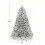 6ft Snow Flocked Pre-Lit Christmas Tree - 250 Lights, 800 Tips, 8 Light Modes, Foldable Base 2