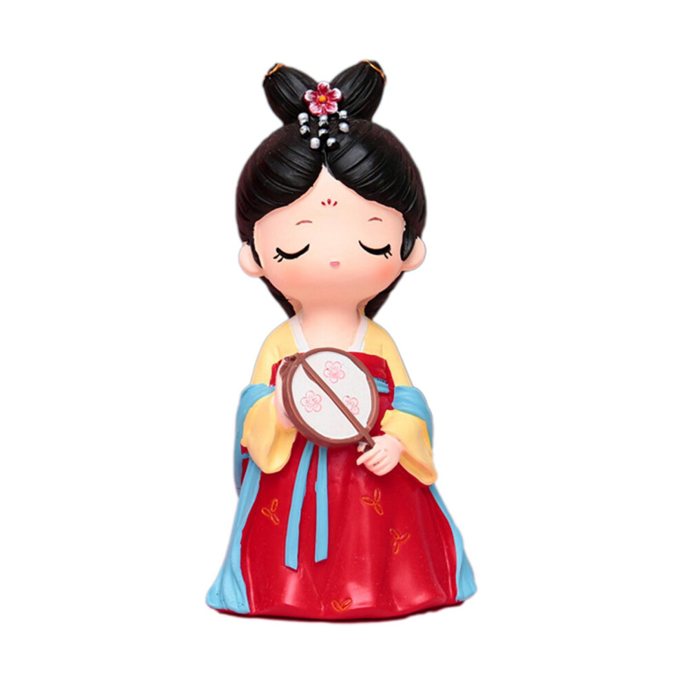 Asian Geisha Collectible Statue Resin Crafted Lady Figurine Used For-image-OPC-PJR7GSS-NEW
