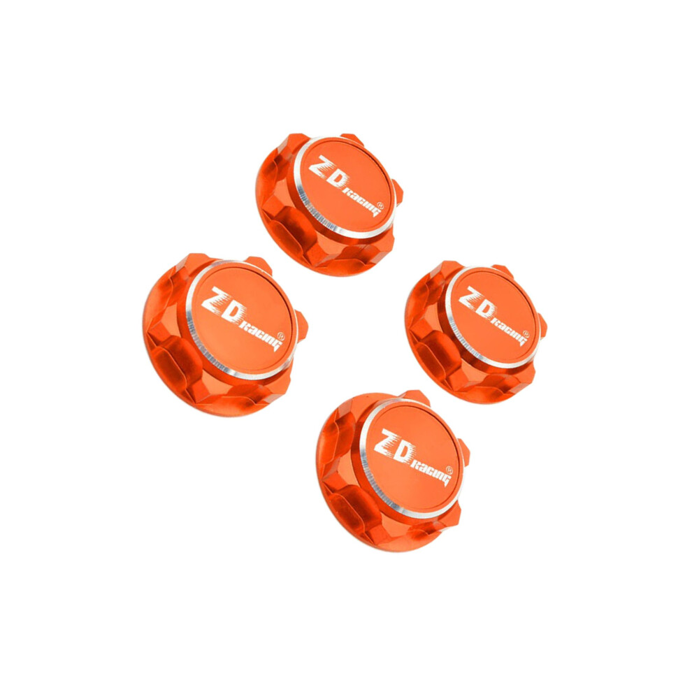 (Orange, 17mm) 4pcs Hex Wheel Nuts For 1:8 RC Car Truck Spare Parts Acc-image-OPC-PJR7JFJ-NEW