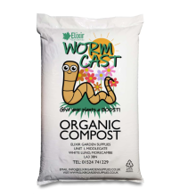 (120 Litres) Elixir Gardens | Worm Manure Castings 100% Organic Vermi Compost/Fertiliser/Potting Soil Improver Bio Humus