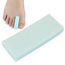 Écarteurs d’orteils en mousse bleue - Éponge lavable et réutilisable