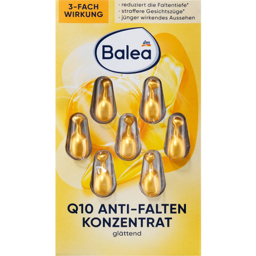 5X Balea Concentrate Q10 against wrinkles, 7 pcs
