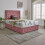 (4ft, 2 Drawers Same Side, Pink) Sydney Divan Bed with Memory Mattress & Headboard 1
