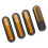 4 pezzi copricerchi riflettenti per M365/PRO/PRO2/1S Rosso 3