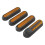 4 pezzi copricerchi riflettenti per M365/PRO/PRO2/1S Rosso 6