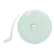 Mètre ruban souple de couture, 1,5 m, diamètre 5 cm, vert