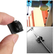 40 Stück Auto-Kabelclips für GPS-Datenkabel, Lichtkabel, dekorative Kabelbefestigung, Organizer (L)