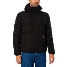 Giubbotto - SUPERDRY - Everest Short 12A - Nero - 100% Poliestere - Uomo