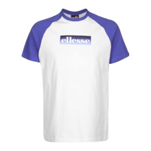 Tee-Shirt - ELLESSE - Kershaw - Blanc - Manches courtes - 100% Coton