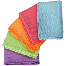 Kitchen Dishcloths Dish Washing Cloths Water Absorbent Dish Rags Kitchen Bathroom Cleaning Cloths Towels (6pcs) Z