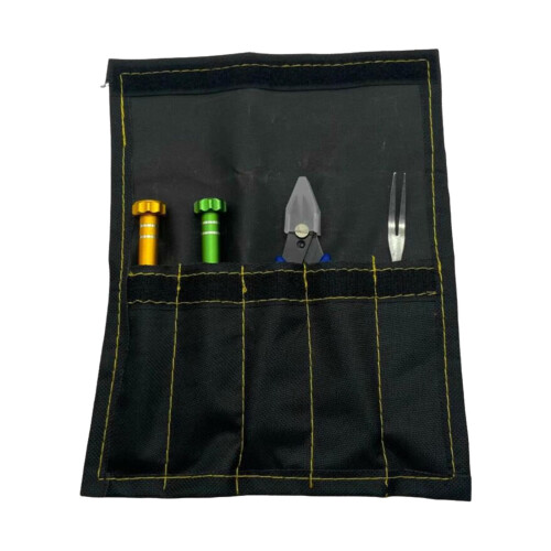 4X Professional Badminton Racket Eyelet Remover Fork Tool Set for Fixed Length Racket Eyelets and Nail Cone Replacement