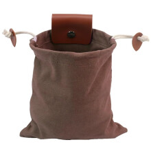 Obstpflückbeutel and Gemüsepflückbeutel - 4pcs Brown Multifunctional Outdoor Camping Harvesting Bags, Easy to Clean
