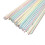 Plastic Straws Multicolor Striped Bed Disposable Strawsa (100pcs) 11