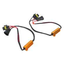2 Stück H11 LED Nebelscheinwerfer Decoder 50W 12V Lastwiderstand Automotor Scheinwerfer Anti-Flimmerer Canceller