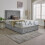 (6ft, 2 Drawers Same Side, Steel) Sydney Divan Bed with Memory Mattress & Headboard 3