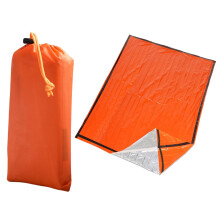 Emergency Sleeping Bag Double Insulated Bivvy Bag for Camping Travel Survival Outdoor Use, Waterproof and Compact