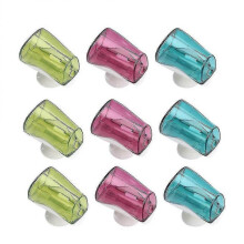 9pcs Toothbrush Cap Protective Dustproof Wall Mount Suction Cup Toothbrush Cover for Home Toilet Bathroom Kitchen