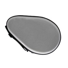 Table Tennis Racket Bag, Pumpkin Shape, Durable Waterproof Storage Case with Zippers, Holds 2 Paddles, Portable Handbag