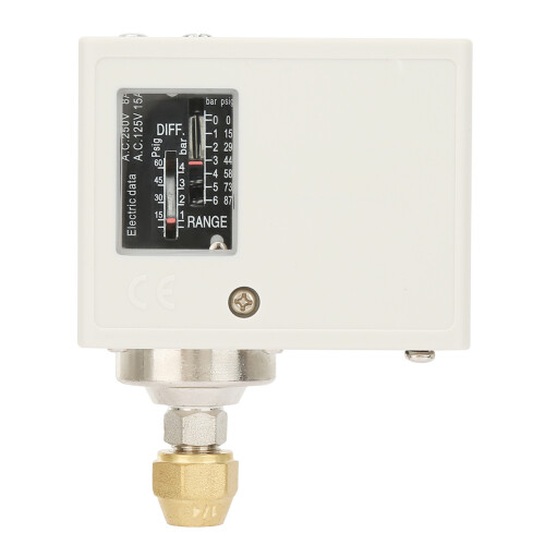 SPC-106E pressostat 24-380V, -0,5 à 6 bar 1