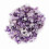Éclats de cristal naturel 100 g blanc/rose/violet 12