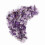 Éclats de cristal naturel 100 g blanc/rose/violet 16