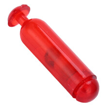 Grelots de tube insérés 50 pièces 21 mm leurre en plastique rouge