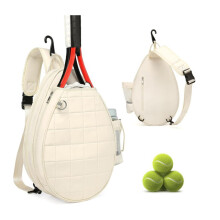 Tennis Bag, Lightweight Waterproof Tennis Backpack with Large Capacity for Men and Women, Racket Shoulder Bag