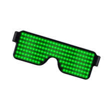 Occhiali illuminati a LED colorati 180mAh 15.5x15x5.2cm