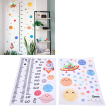 Wandaufkleber PVC-Material Selbstklebender Weltraum-Cartoon-Wandaufkleber für Zuhause Wohnzimmer