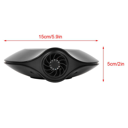 Sottobicchiere USB Power 5-8W 15,0 x 15,0 x 5,0 cm Nero 1