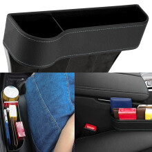 Auto-Lücken-Organizer Aufbewahrungsbox Fall Taschen Handy Schlüssel Wasserbecherhalter