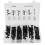 54 pièces LC648/52/53/54/59/Q03 Noir 27,5  17,5  4,5 cm 2