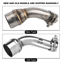 Motorrad-Auspuff-Mittelrohr Mittelleitungs-Adapter für R25/R3 2015-2018