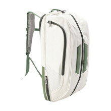 Badminton Rackets Rucksack for Men and Women, Pickleball Bag, Tennis Racket Backpack, White and Green Color