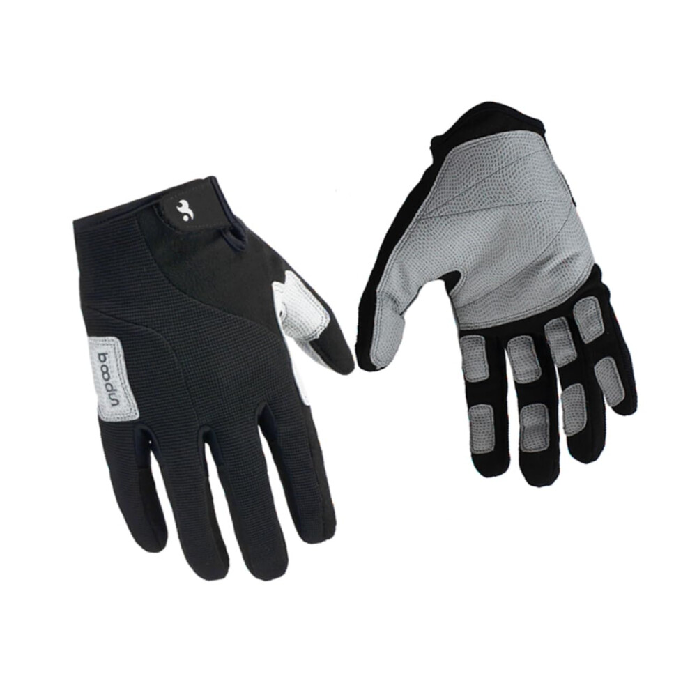 Climbing Gloves Full Mittens Black for Gym, Cycling, Riding, Rowing and Fitness - Size L, Durable Material-image-OPC-PJR9DWR-NEW