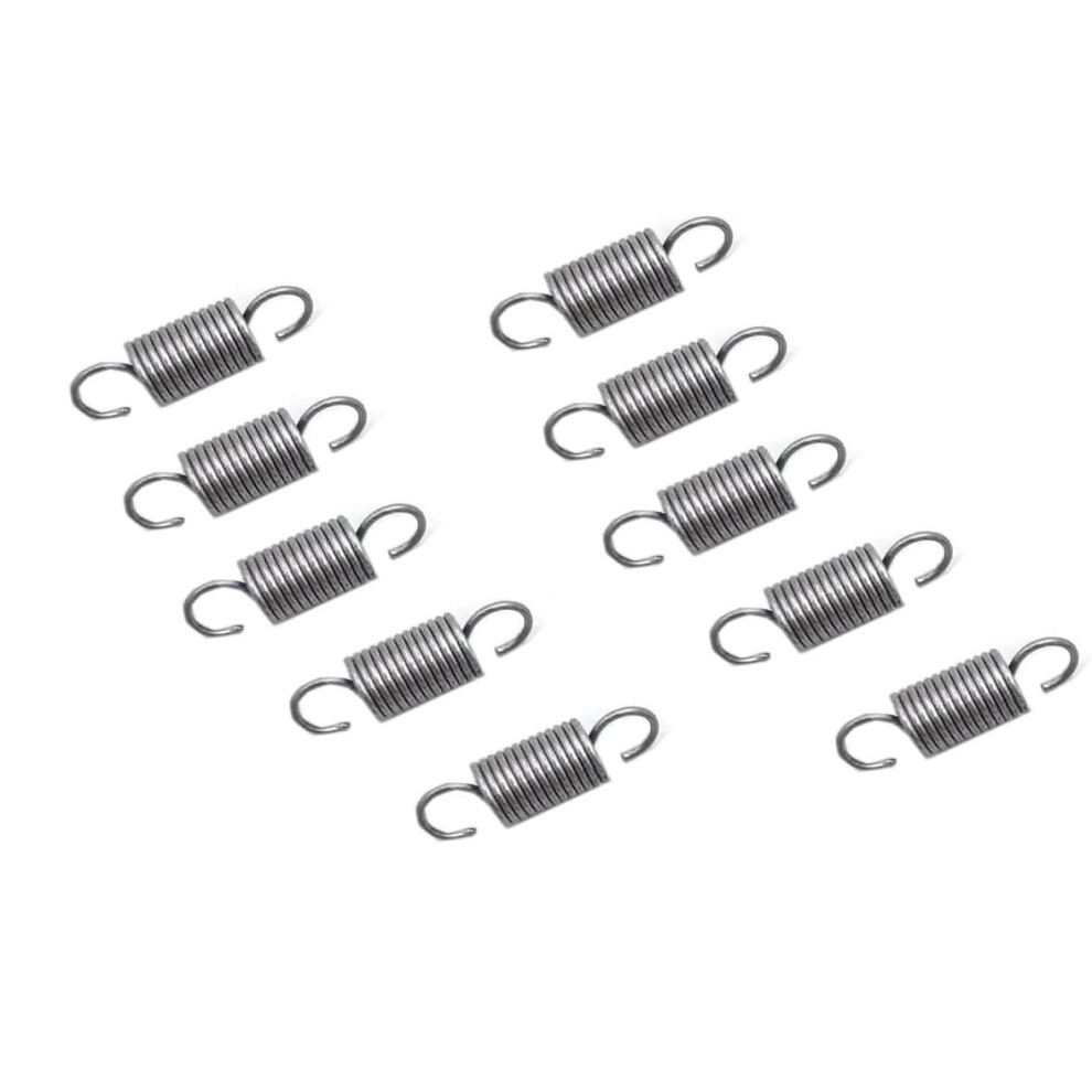 304 Stainless Steel Tension Spring 35Mm Length, 1.2Mm Wire Diameter, 10Mm Outer Diameter, Pack Of 10 Pieces 6947110252377